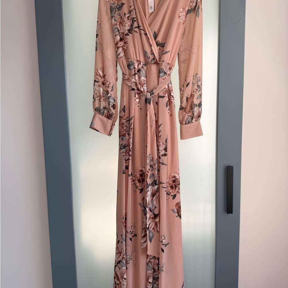 Baltic Born pink Floral Maxi Dress
